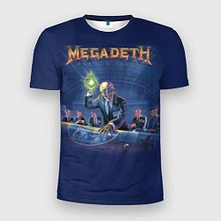 Футболка спортивная мужская Megadeth: Rust In Peace, цвет: 3D-принт