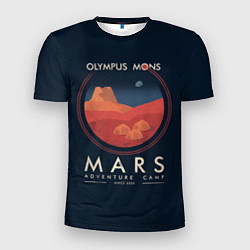 Футболка спортивная мужская Mars Adventure Camp, цвет: 3D-принт