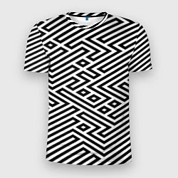 Мужская спорт-футболка Optical illusion