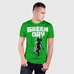 Футболка спортивная мужская Green Day: Girl, цвет: 3D-принт — фото 2