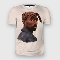 Футболка спортивная мужская Tupac Shakur, цвет: 3D-принт