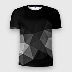 Мужская спорт-футболка Abstract gray