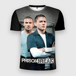 Футболка спортивная мужская Prison Break: imprisoned, цвет: 3D-принт