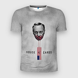 Футболка спортивная мужская House of Cards, цвет: 3D-принт