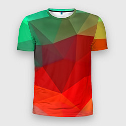 Футболка спортивная мужская Abstraction colorise, цвет: 3D-принт