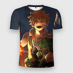 Футболка спортивная мужская Моя геройская академия, цвет: 3D-принт