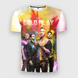 Футболка спортивная мужская Coldplay, цвет: 3D-принт