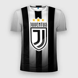 Футболка спортивная мужская Juventus FC: New logo, цвет: 3D-принт