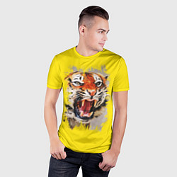 Футболка спортивная мужская Tiger Art, цвет: 3D-принт — фото 2