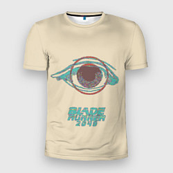 Футболка спортивная мужская Blade Runner 2049: Eyes, цвет: 3D-принт