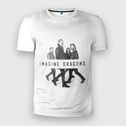 Футболка спортивная мужская Imagine Dragons: White, цвет: 3D-принт