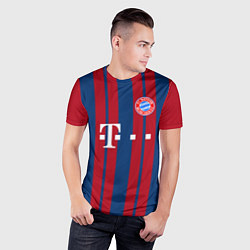 Футболка спортивная мужская Bayern FC: Original 2018, цвет: 3D-принт — фото 2