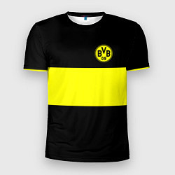 Мужская спорт-футболка Borussia 2018 Black and Yellow