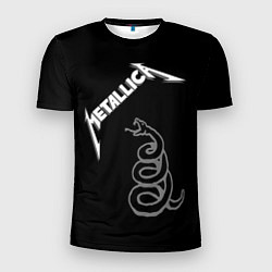 Футболка спортивная мужская Metallica - snake, цвет: 3D-принт
