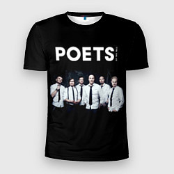 Футболка спортивная мужская Poets of the Fall - poster, цвет: 3D-принт