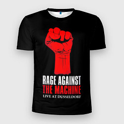 Футболка спортивная мужская Rage Against the Machine, цвет: 3D-принт