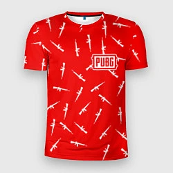 Мужская спорт-футболка PUBG: Red Weapon