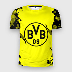 Мужская спорт-футболка FC Borussia Dortmund: Yellow & Black