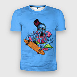 Футболка спортивная мужская Skull Skate, цвет: 3D-принт
