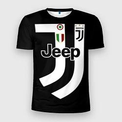Футболка спортивная мужская FC Juventus: FIFA 2018, цвет: 3D-принт