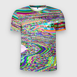 Мужская спорт-футболка Optical Glitch