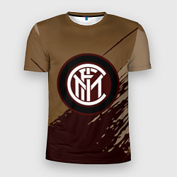 Футболка спортивная мужская FC Inter: Abstract style, цвет: 3D-принт