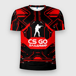 Мужская спорт-футболка CS:GO - Владимир