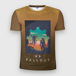 Футболка спортивная мужская Fallout: 101 Soldier, цвет: 3D-принт