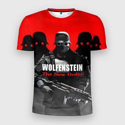 Футболка спортивная мужская Wolfenstein: The New Order, цвет: 3D-принт
