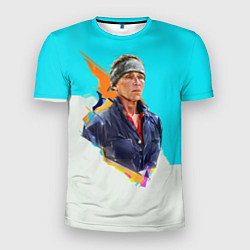 Мужская спорт-футболка Три билборда близ Эббинга