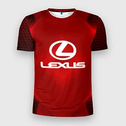 Мужская спорт-футболка Lexus: Red Light
