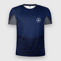 Футболка спортивная мужская Mercedes: Sport Motors, цвет: 3D-принт