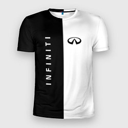 Мужская спорт-футболка Infiniti: Black & White