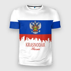 Футболка спортивная мужская Krasnodar, Russia, цвет: 3D-принт