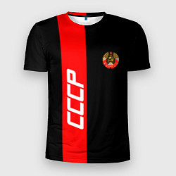 Мужская спорт-футболка СССР: Black Collection