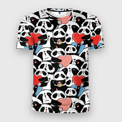 Мужская спорт-футболка Funny Pandas