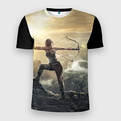 Футболка спортивная мужская Tomb Raider, цвет: 3D-принт