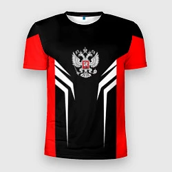 Мужская спорт-футболка Russia: Sport Line