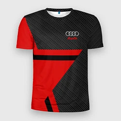 Мужская спорт-футболка Audi: Carbon Star