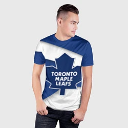 Футболка спортивная мужская Toronto Maple Leafs, цвет: 3D-принт — фото 2