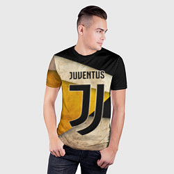 Футболка спортивная мужская FC Juventus: Old Style, цвет: 3D-принт — фото 2
