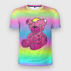 Футболка спортивная мужская Lil Peep Bear, цвет: 3D-принт
