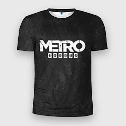 Футболка спортивная мужская Metro Exodus: Space Grey, цвет: 3D-принт