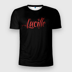 Футболка спортивная мужская Lucille, цвет: 3D-принт