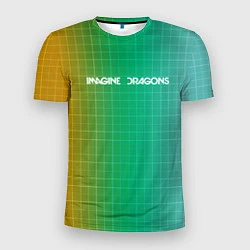 Мужская спорт-футболка Imagine Dragons: Evolve Grid