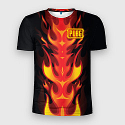Мужская спорт-футболка PUBG: Hell Flame
