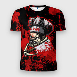 Мужская спорт-футболка Pudge Chef