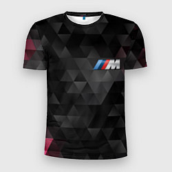 Футболка спортивная мужская BMW M: Polygon, цвет: 3D-принт