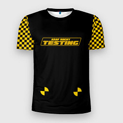 Футболка спортивная мужская ASAP Rocky: Black Testing, цвет: 3D-принт