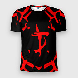 Мужская спорт-футболка DOOM: Red Slayer